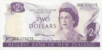 p164a from New Zealand: 2 Dollars from 1967