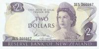 p164d from New Zealand: 2 Dollars from 1977