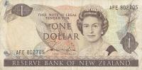 p169a from New Zealand: 1 Dollar from 1981