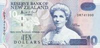 p182b from New Zealand: 10 Dollars from 1994