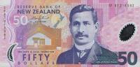 p188b from New Zealand: 50 Dollars from 1999