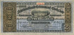 Gallery image for Newfoundland pA12: 2 Dollars