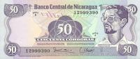 p136a from Nicaragua: 50 Cordobas from 1979