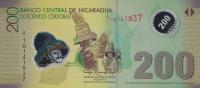 Gallery image for Nicaragua p205b: 200 Cordobas