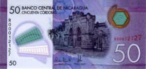 Gallery image for Nicaragua p211r: 50 Cordobas