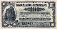p79 from Nicaragua: 10 Centavos from 1938