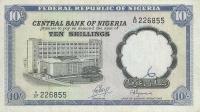 Gallery image for Nigeria p11b: 10 Shillings
