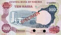 Gallery image for Nigeria p17s: 10 Naira