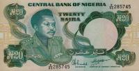 p26d from Nigeria: 20 Naira from 1984
