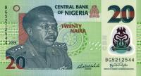 Gallery image for Nigeria p34a: 20 Naira