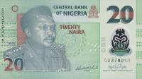 Gallery image for Nigeria p34d: 20 Naira