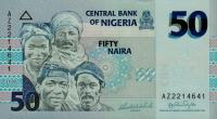 Gallery image for Nigeria p35a: 50 Naira