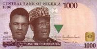 Gallery image for Nigeria p36e: 1000 Naira