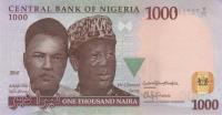 Gallery image for Nigeria p36n: 1000 Naira