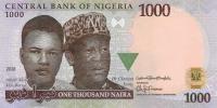 Gallery image for Nigeria p36p: 1000 Naira