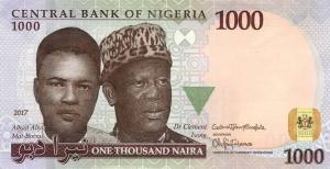 Gallery image for Nigeria p36o: 1000 Naira