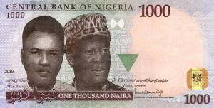 Gallery image for Nigeria p36q: 1000 Naira