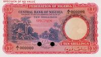 p3ct from Nigeria: 10 Shillings from 1958