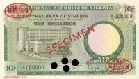 Gallery image for Nigeria p7s: 10 Shillings