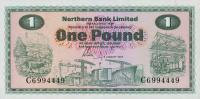 p187c from Northern Ireland: 1 Pound from 1970