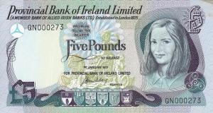 p248a from Northern Ireland: 5 Pounds from 1977