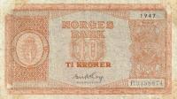 Gallery image for Norway p26e: 10 Kroner