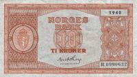 Gallery image for Norway p26h: 10 Kroner