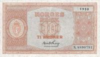Gallery image for Norway p26i: 10 Kroner