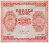 Gallery image for Norway p28a1: 100 Kroner