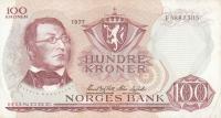 p38h from Norway: 100 Krone from 1977