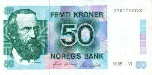 Gallery image for Norway p42b: 50 Krone