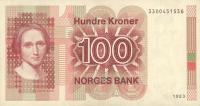 p43a from Norway: 100 Krone from 1983