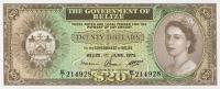 Gallery image for Belize p37b: 20 Dollars