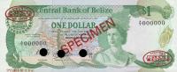 Gallery image for Belize p43s: 1 Dollar