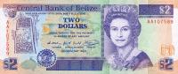 Gallery image for Belize p52a: 2 Dollars