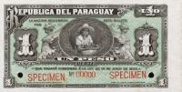 Gallery image for Paraguay p106s2: 1 Peso