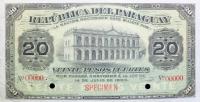 Gallery image for Paraguay p110s1: 20 Pesos
