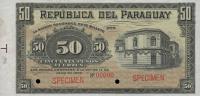 Gallery image for Paraguay p111s2: 50 Pesos