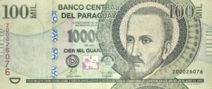 p237c from Paraguay: 100000 Guarani from 2013