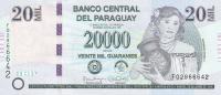 p238a from Paraguay: 20000 Guarani from 2015