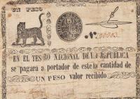 Gallery image for Paraguay p3: 1 Peso