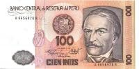 p132b from Peru: 100 Intis from 1986