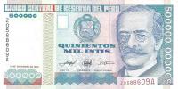 p147 from Peru: 500000 Intis from 1989