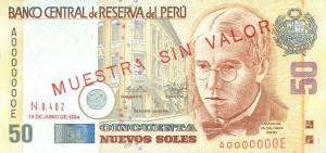 p160s from Peru: 50 Nuevos Soles from 1994