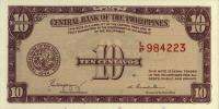 p128a from Philippines: 10 Centavos from 1949