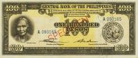 p139s from Philippines: 100 Pesos from 1949