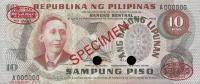 Gallery image for Philippines p154s2: 10 Piso