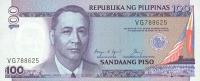 Gallery image for Philippines p172b: 100 Piso