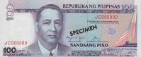 Gallery image for Philippines p172s3: 100 Piso