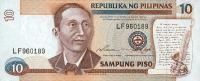 p181b from Philippines: 10 Piso from 1995